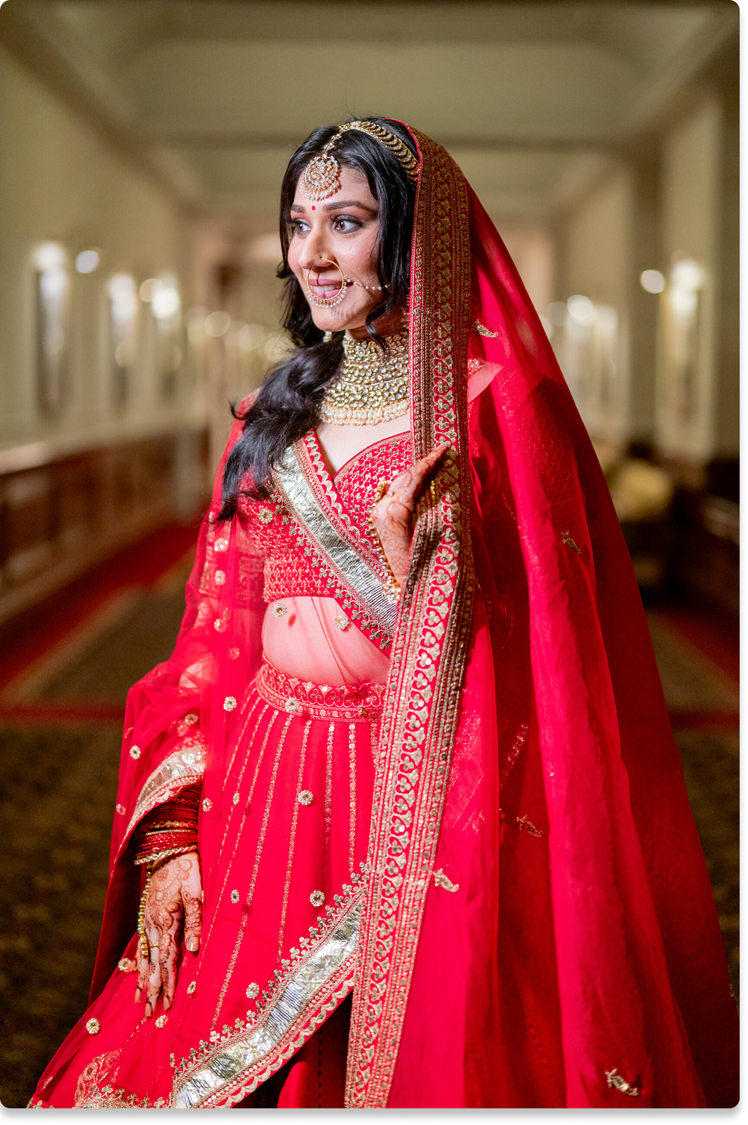 Somya and Saurbh at Imperial Delhi